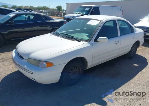 1995 Ford Contour Gl из США, поврежденный, VIN 3FALP6536SM137402